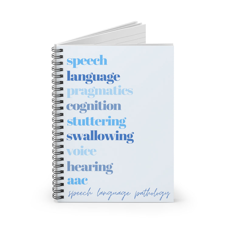 SLP scope notebook - blue
