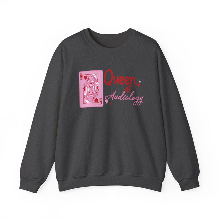 queen of audiology crewneck