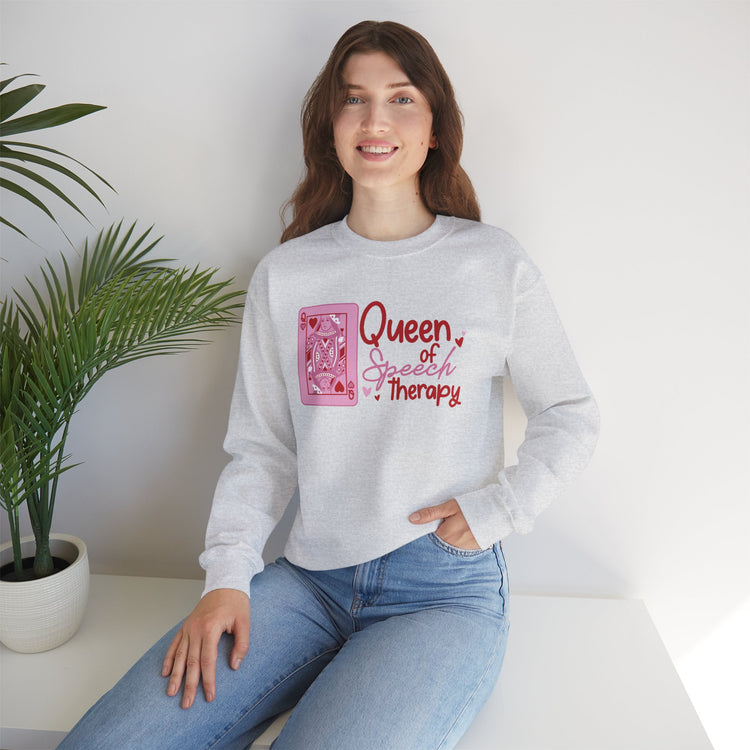 queen of hearts//speech crewneck