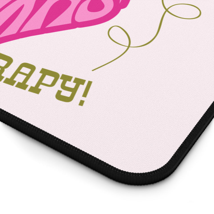 yeehaw texas we love speech therapy desk mat