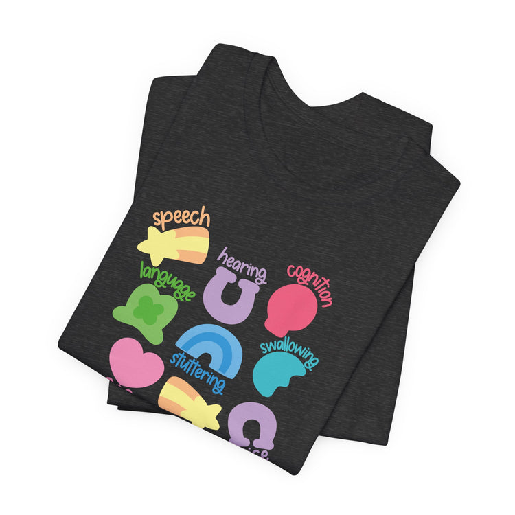 lucky speech charms tee