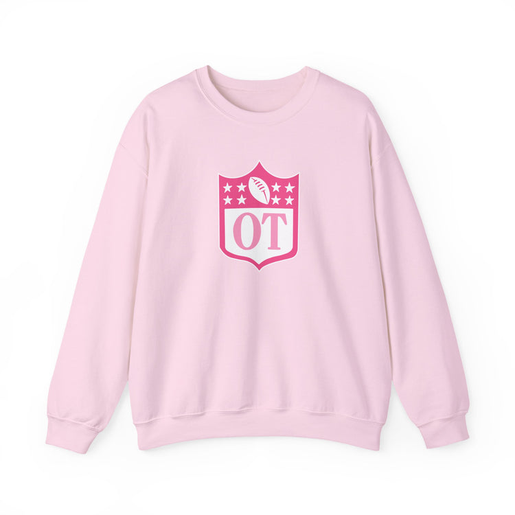 OT football crest crewneck