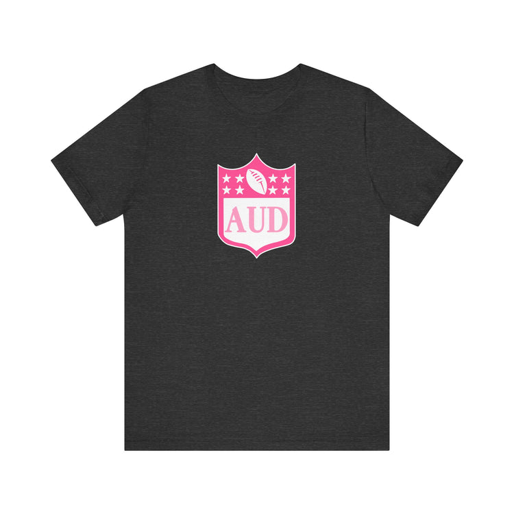 AUD football crest short sleeve tee