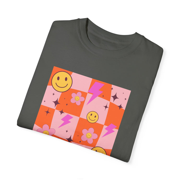 smiley disco audiology comfort colors tee