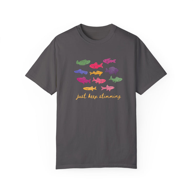 just keep stimming! comfort colors tee