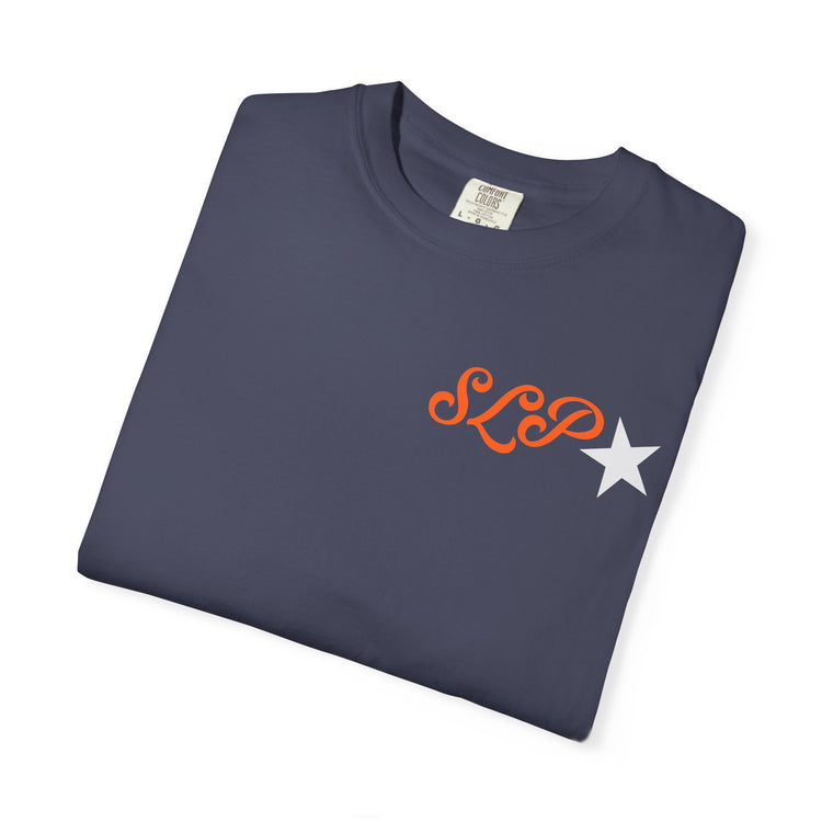 don't talk to me i'm writing reports front/back comfort colors tee