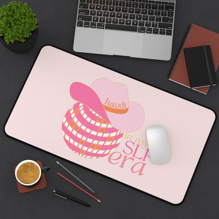 in my SLP era cowboy disco desk mat