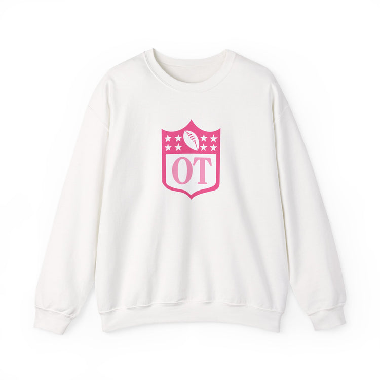OT football crest crewneck