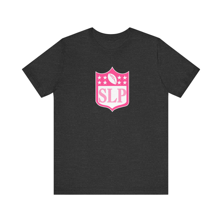SLP football crest tee