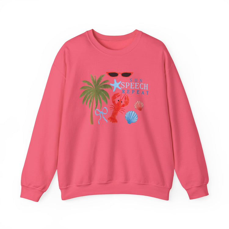 sun speech repeat crewneck
