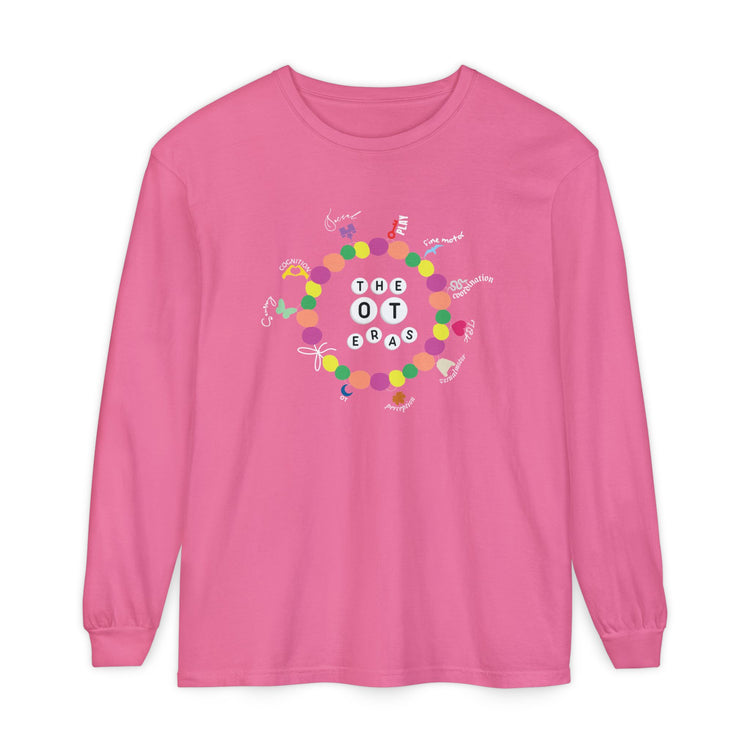 OT scope friendship bracelet comfort colors long sleeve tee