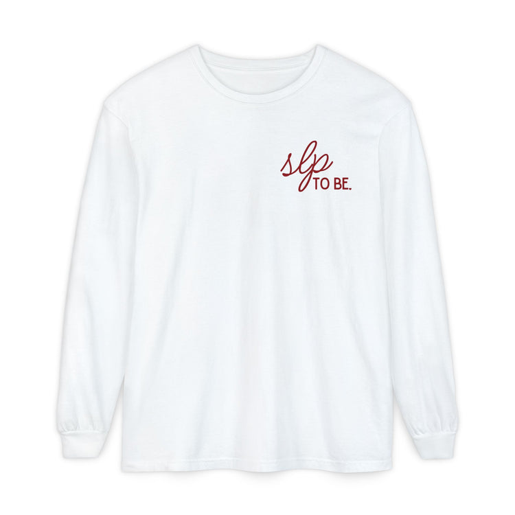 slp to be. long sleeve tee
