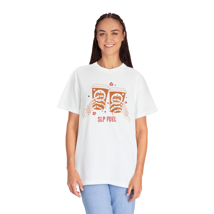 SLP fuel pumpkin spice comfort colors tee