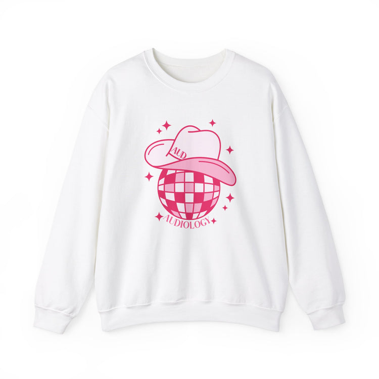 disco cowboy audiology crewneck