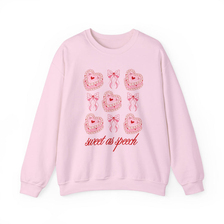 sweet as speech cake crewneck