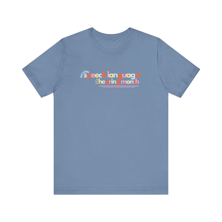 NSLHM colorful bold tee