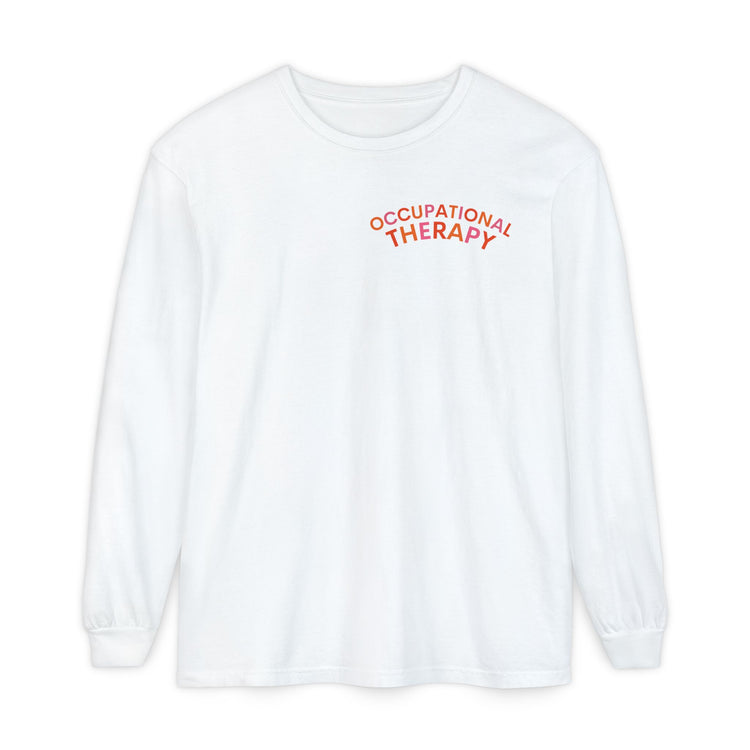 OT colorful arch comfort colors long sleeve tee