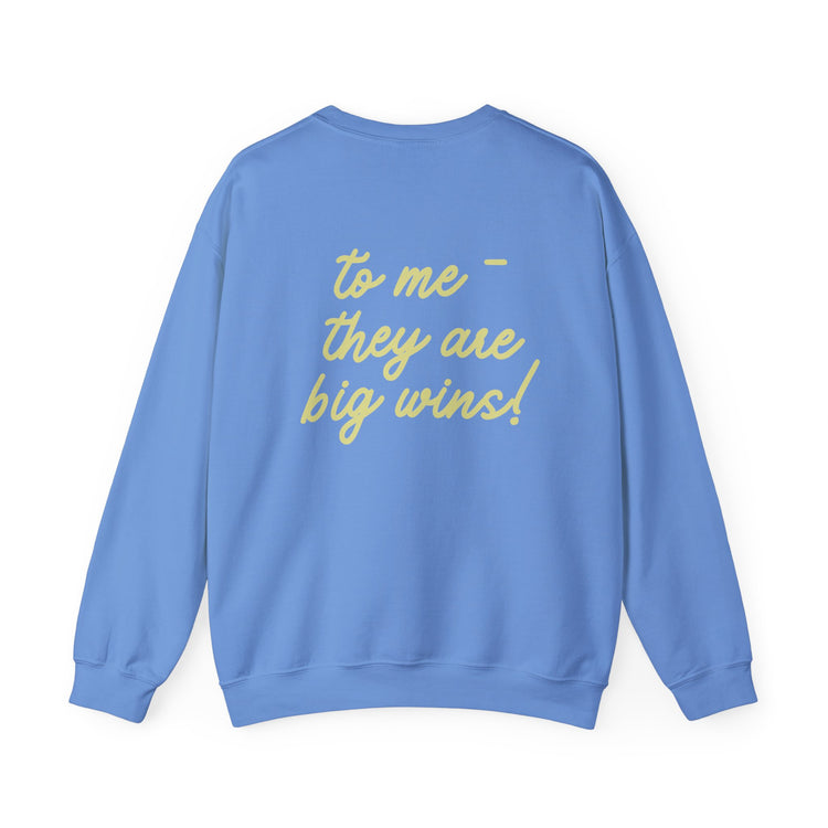 speech path little big wins front/back crewneck
