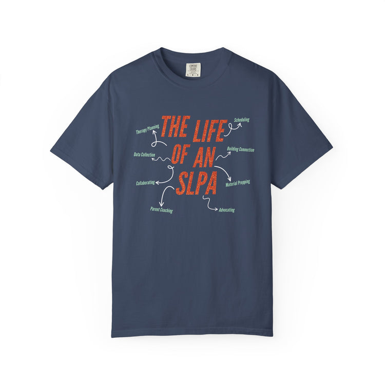 life of an SLPA comfort colors tee