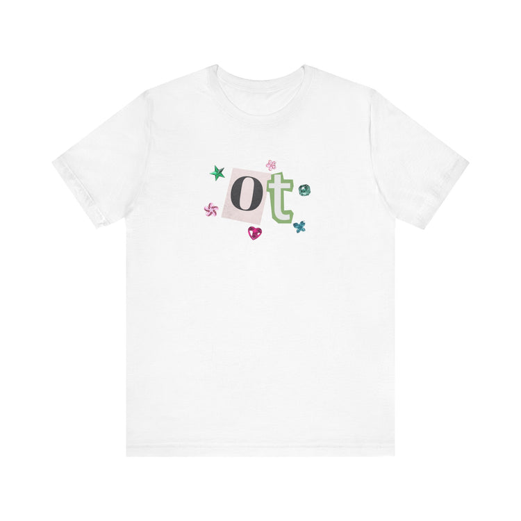 OT newspaper gem short sleeve tee