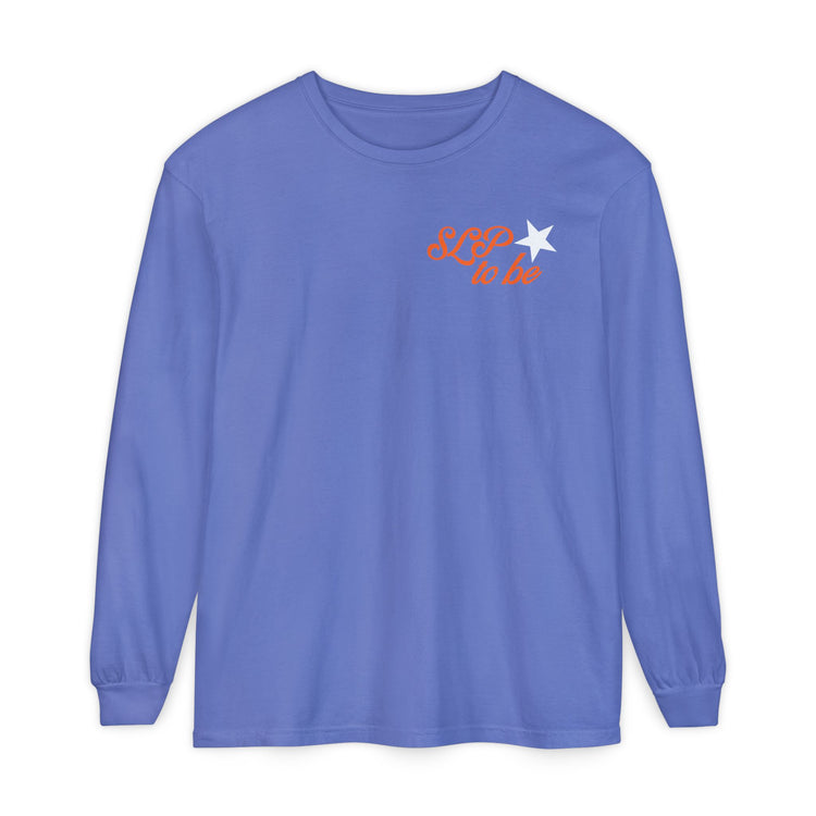 don't talk to me i'm in grad school front/back long sleeve tee