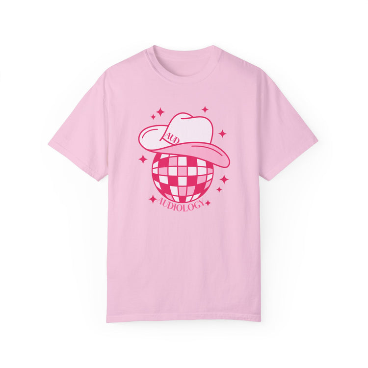 cowboy disco audiology comfort colors tee
