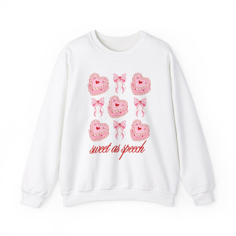 sweet as speech cake crewneck
