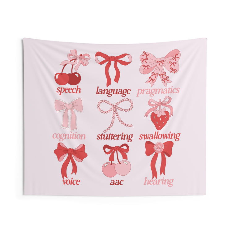cherry SLP scope wall tapestry