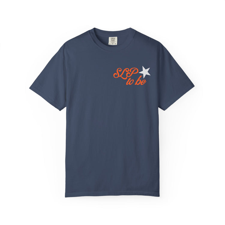 don't talk to me i'm in grad school front/back comfort colors tee