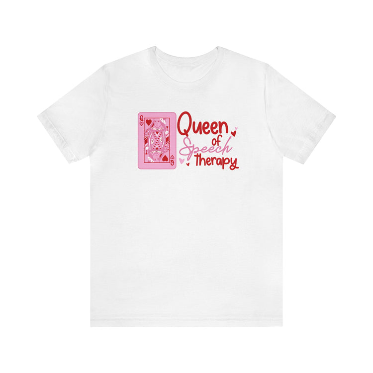 queen of hearts//speech short sleeve tee