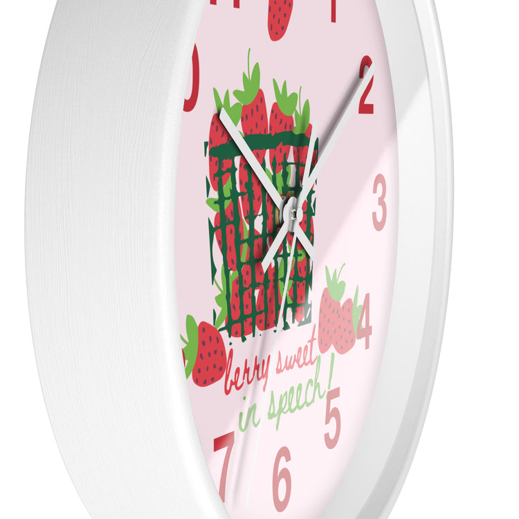 berry sweet in speech clock
