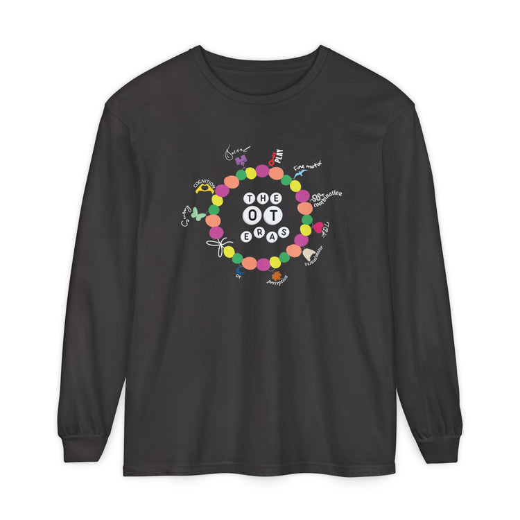 OT scope friendship bracelet comfort colors long sleeve tee
