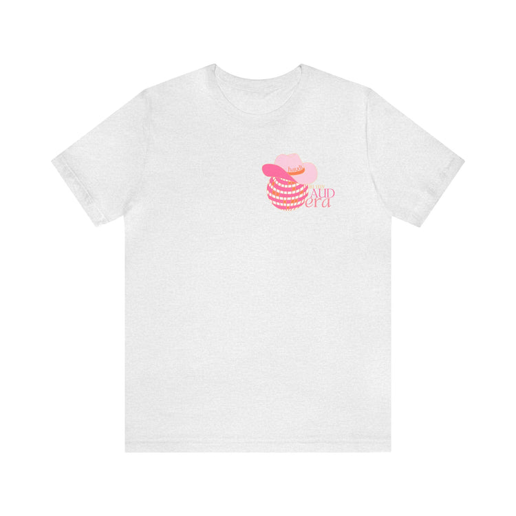 disco cowboy in my audiology era short sleeve tee