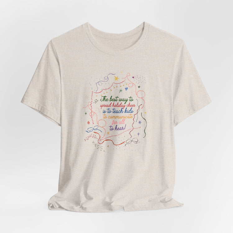 SLP spread holiday cheer short sleeve tee