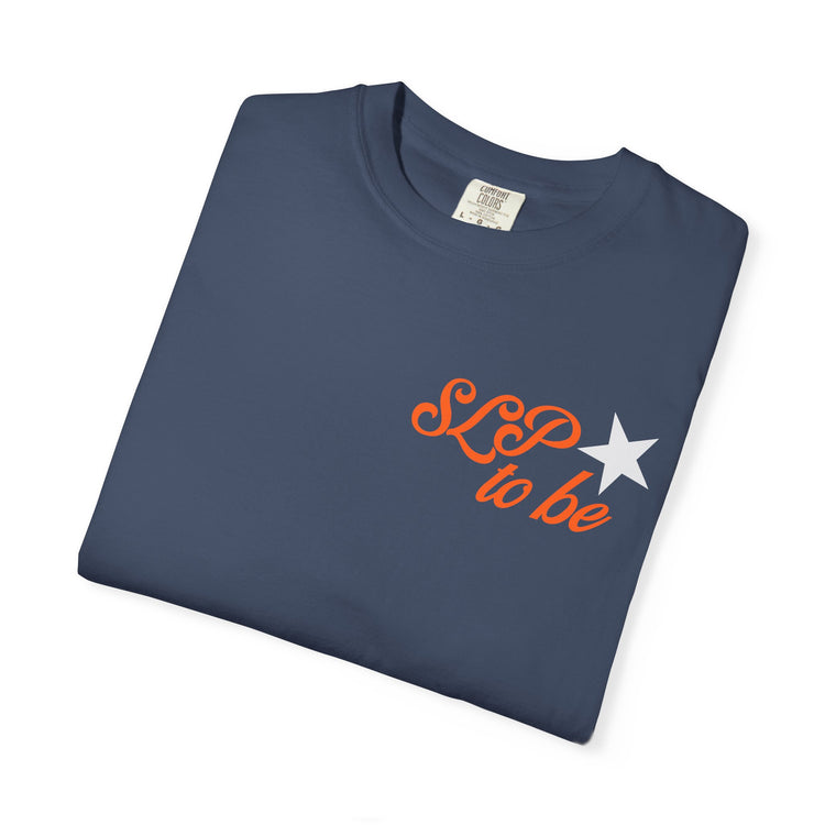 don't talk to me i'm in grad school front/back comfort colors tee