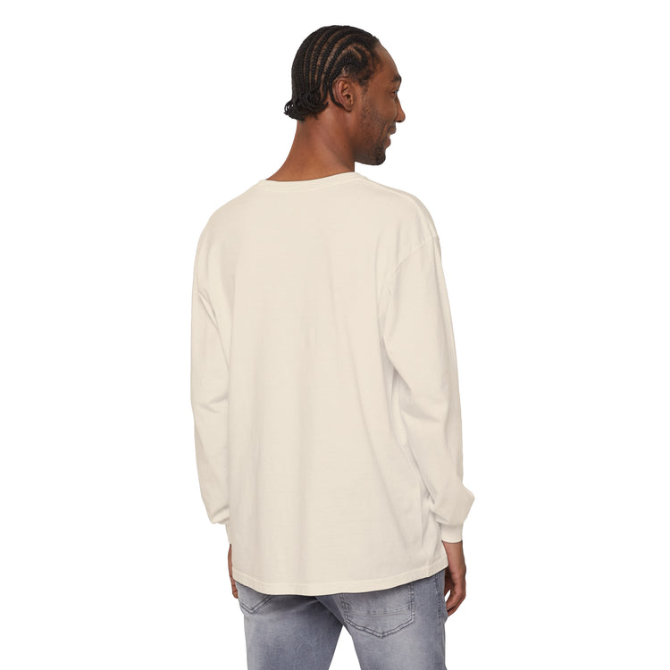 speech path disco smiley comfort colors long sleeve tee