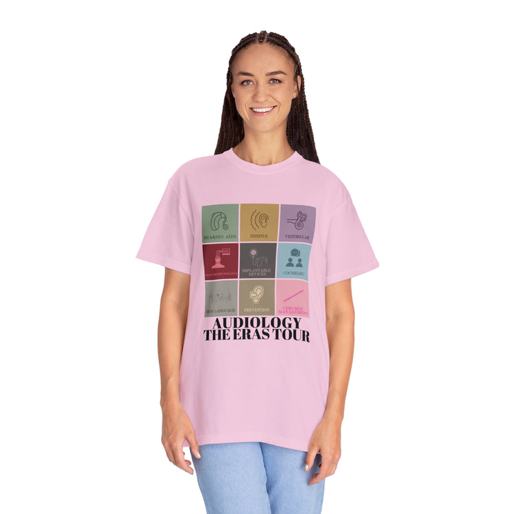 AUDIOLOGY scope eras tour comfort colors tee