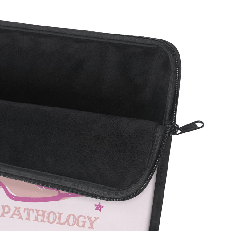 pink howdy speech pathology boots laptop sleeve