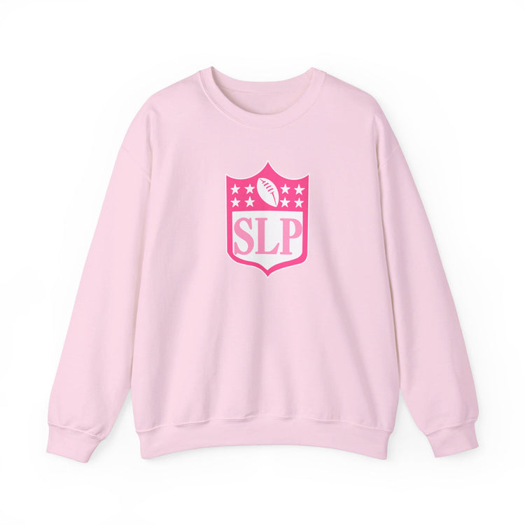 SLP football crest crewneck
