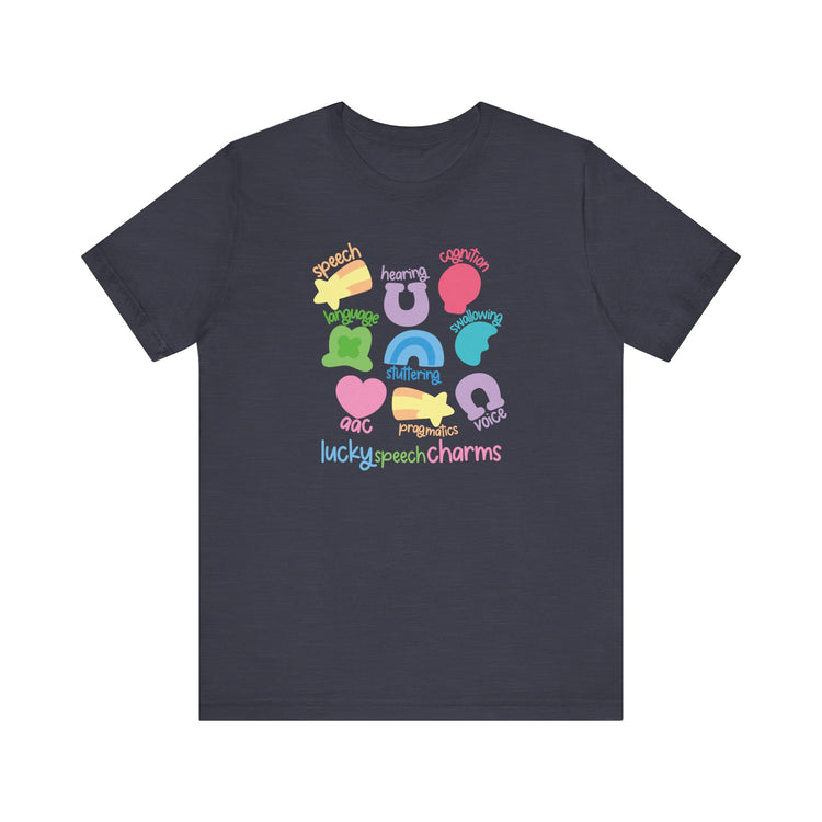 lucky speech charms tee