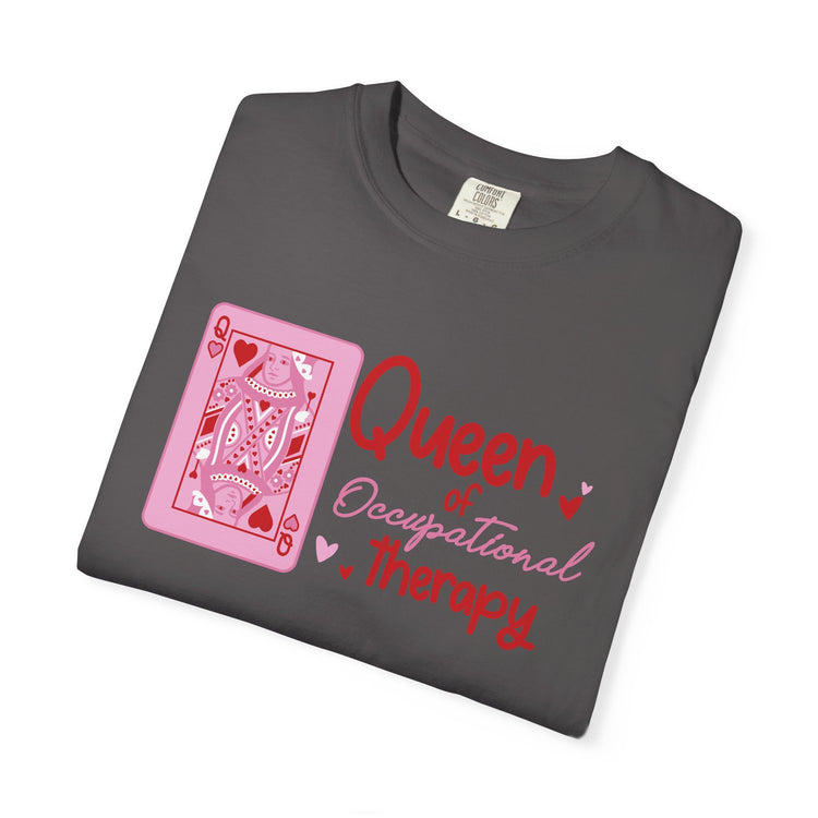 OT queen of hearts comfort colors tee