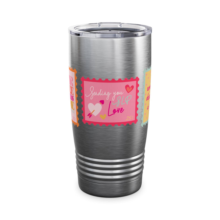 SLP stamps 20oz insulated tumbler