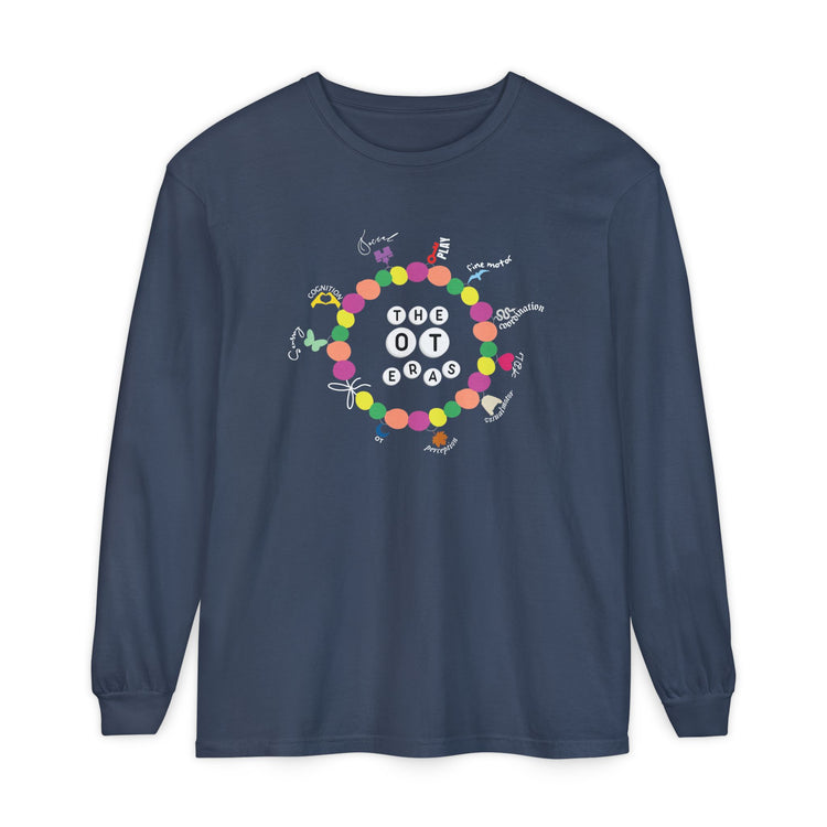 OT scope friendship bracelet comfort colors long sleeve tee