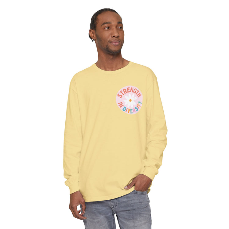 strength in diversity long sleeve tee
