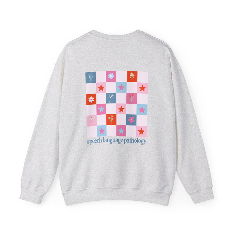 bloom in speech flowers crewneck