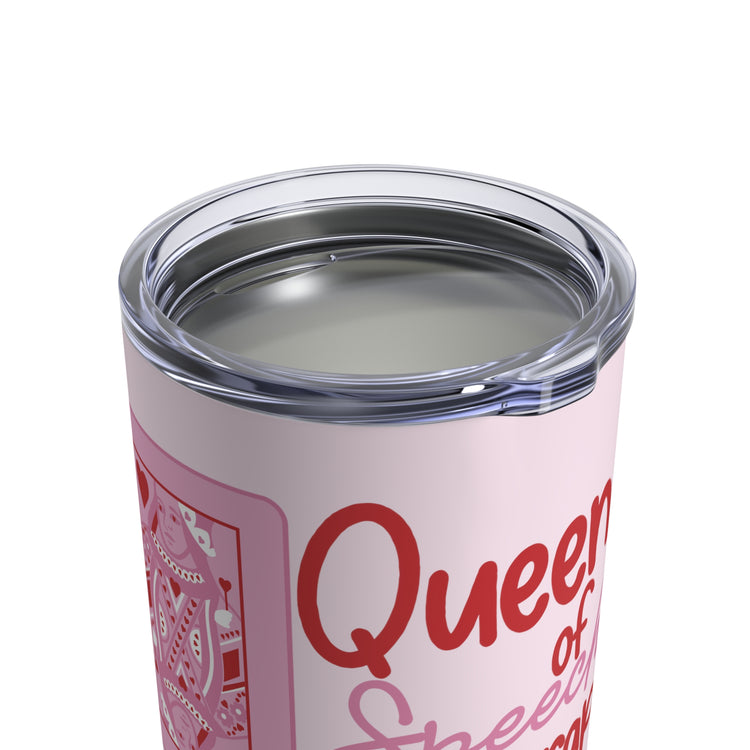 queen of hearts//speech therapy tumbler 10oz