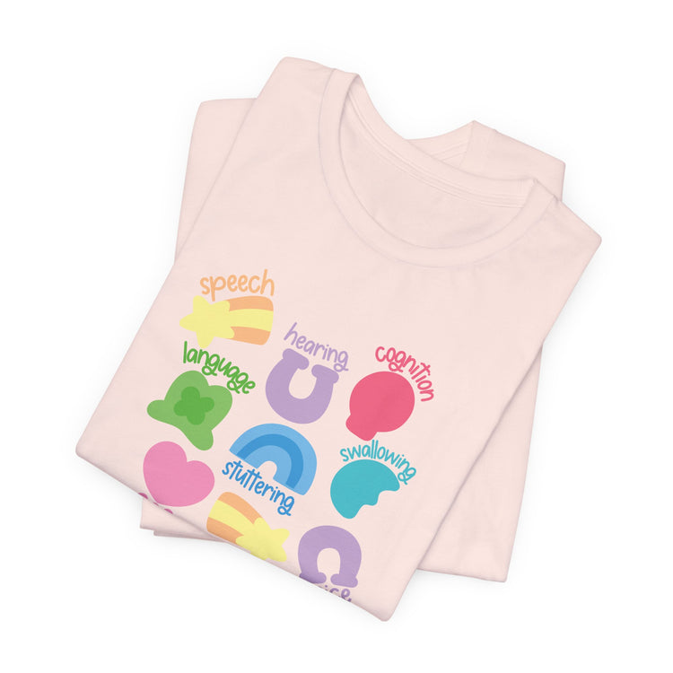 lucky speech charms tee