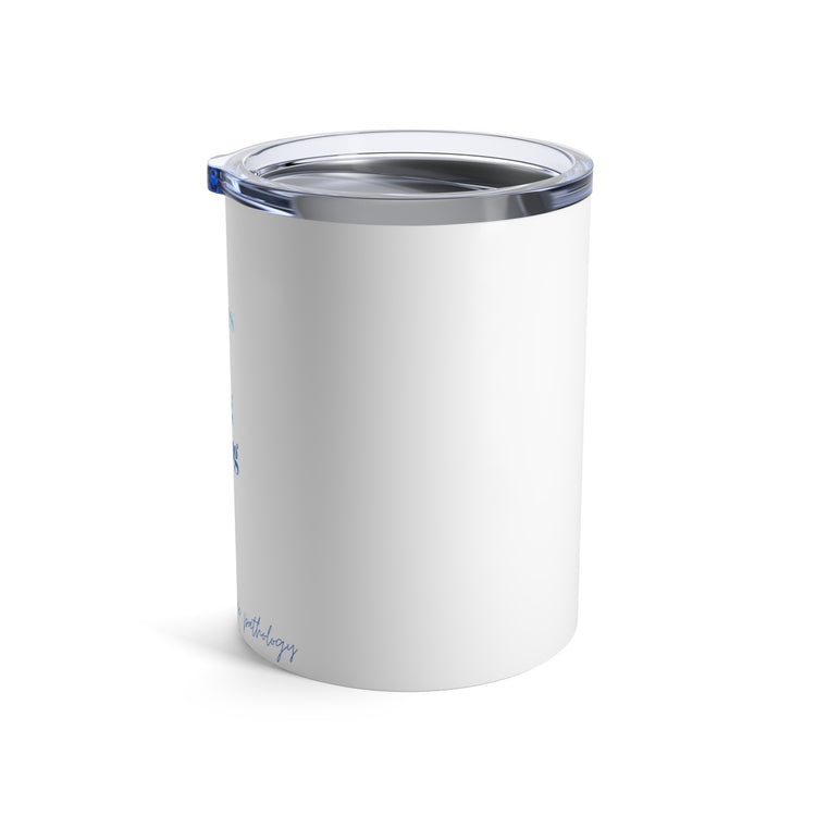 blue SLP scope of practice 10oz tumbler