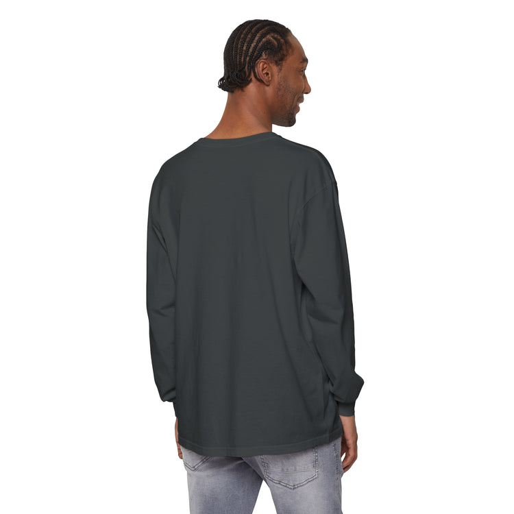 speech path disco smiley comfort colors long sleeve tee