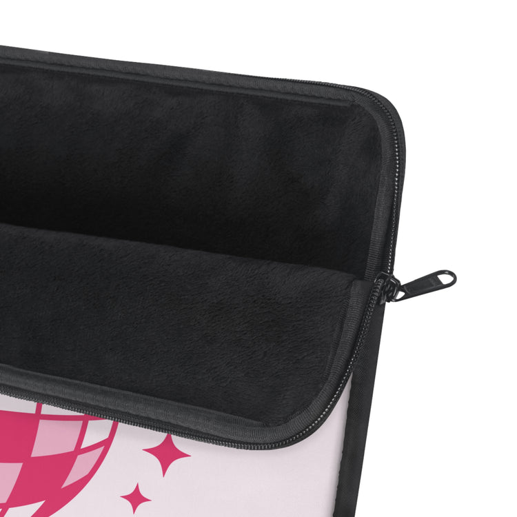 speech is fun disco laptop sleeve